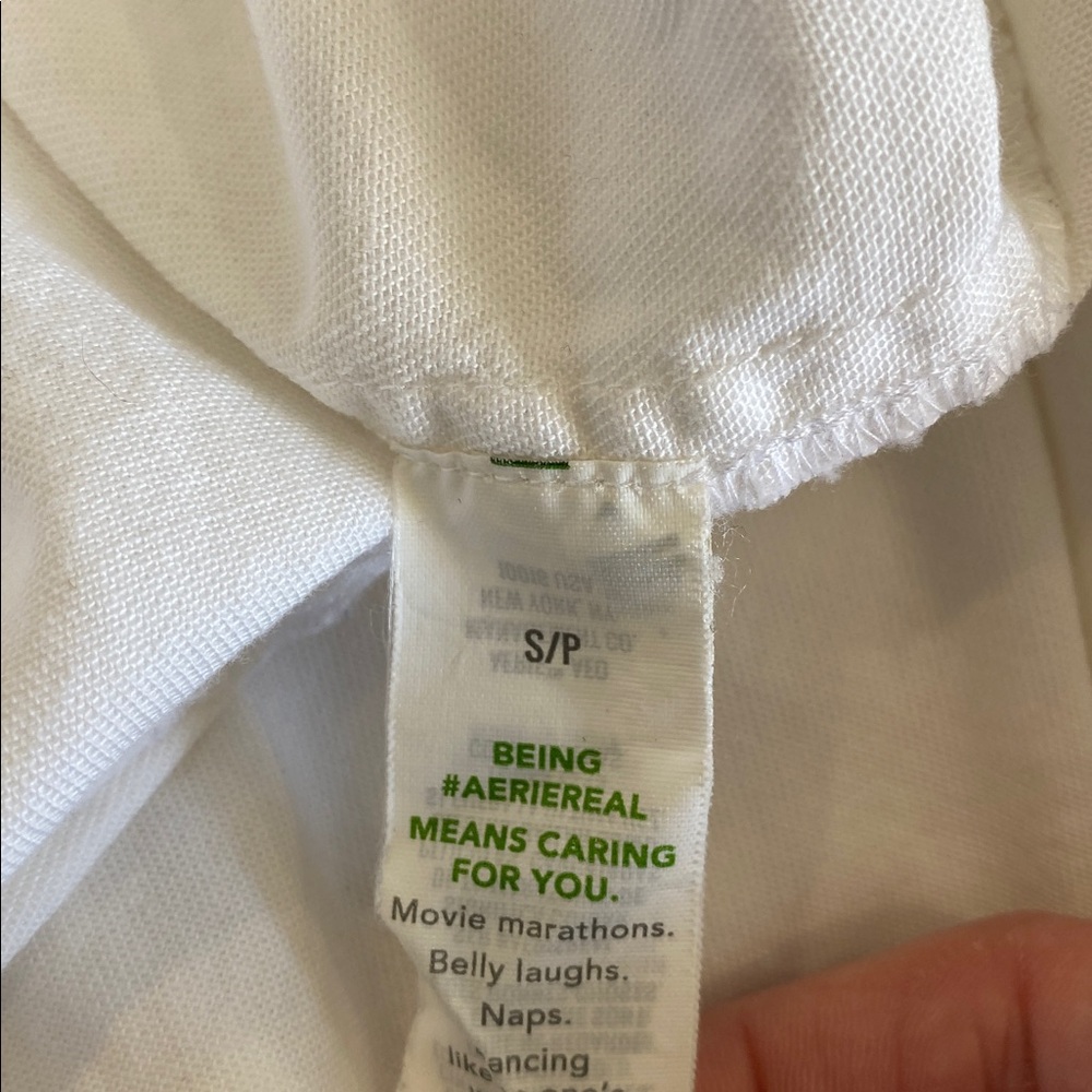 Aerie Relaxed Fit Casual Button Down Shirt - Picture 7 of 9